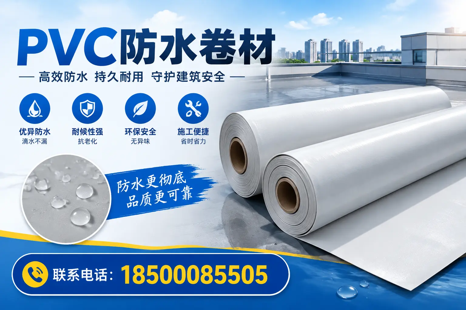 PVC防水卷材市场分析:孝感区域的需求趋势与发展前景